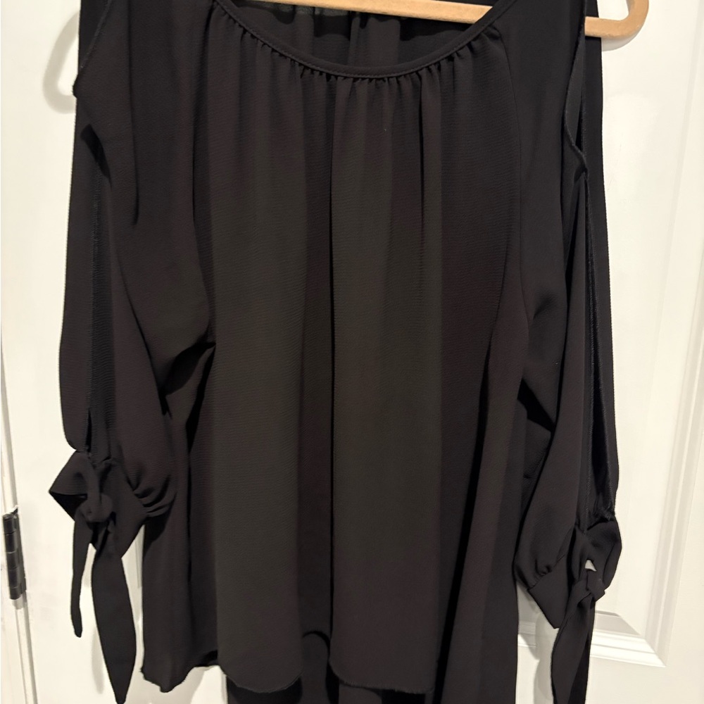 Elegant Black Women's Top